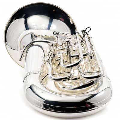 Eastman EBC832S Professional 4/4 CC Tuba in Silver Plate SN Y2500356 image 8