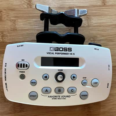 BOSS VE-5 Vocal Performer White – Excellent Condition – Vocal Effects Processor / Looper imagen 2