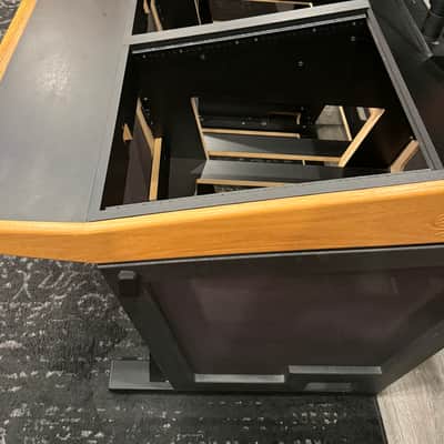 Sterling Modular Plan B Mixing / Mastering Desk Black / Oak Trim image 6