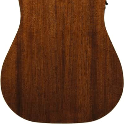 Ibanez AW70ECE Solid Top Dreadnought Cutaway Acoustic-Electric Guitar - Natural image 3