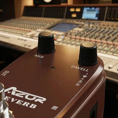 AZOR AP311 Spring Reverb Guitar Effect Pedal with True Bypass Aluminium alloy case image 7