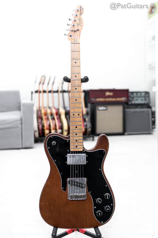 1978 Fender Telecaster Custom with Maple Fretboard in Walnut (Mocha) 7.2lbs - Excellent