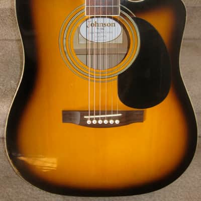 AXL Johnson Acoustic Dreadnought Guitar image 2