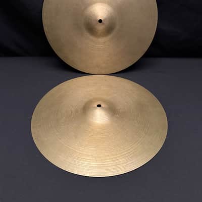 Zildjian 14" K Istanbul Hi-Hat Intermediate Stamp 885-772 grams 1959-1966 image 2