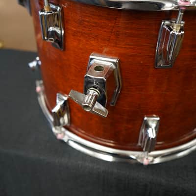 1985 Tama/Japan Superstar Series Rare 14" Birch Shell Tom - Super Mahogany Lacquer 10x14'' Tom image 2