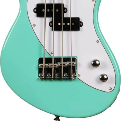 Kala Solid Body 4-String Electric U-BASS, Laurel Fingerboard, Surf Green image 1