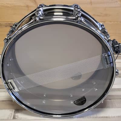 Sonor Kompressor Brass 14x5.75" snaredrum image 3