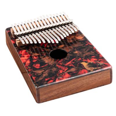 Meinl KA17LV Designer Sound Hole Kalimba Lava - Kalimba image 2