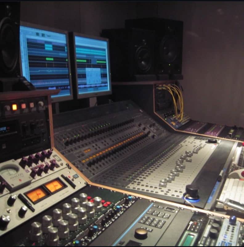 Studio Recording Desk with Outboard Rack Mounts (Custom Build) image 1