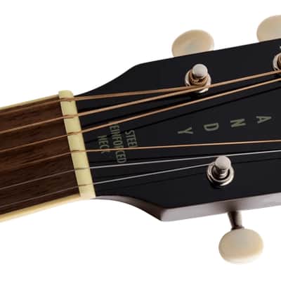 Gretsch Jim Dandy Concert - Walnut Fingerboard, Black Pickguard, Deep Cherry Burst image 4