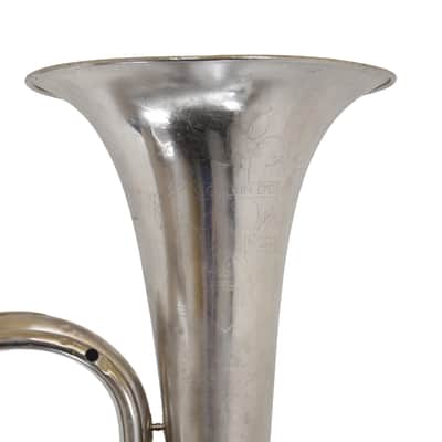 C.G. Conn 84I Mid 20th Century - Silver image 4