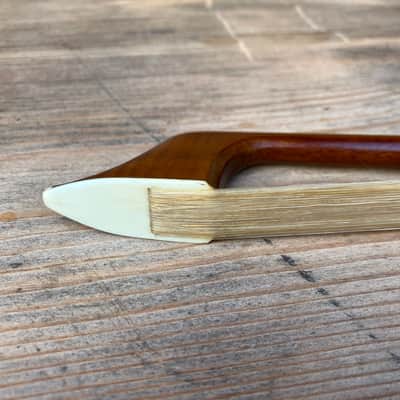 Double Bass French Bow - Rarer Flamed Pernambuco - Otto Spengler - Gawwjuss image 6