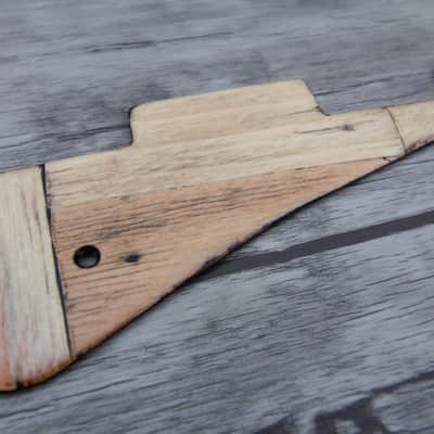 Golpeador artesanal para guitarras Les Paul – Hecho a mano con madera reciclada image 2