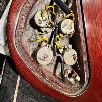 Gibson Angus Young SG Wiring . 2000 image 3