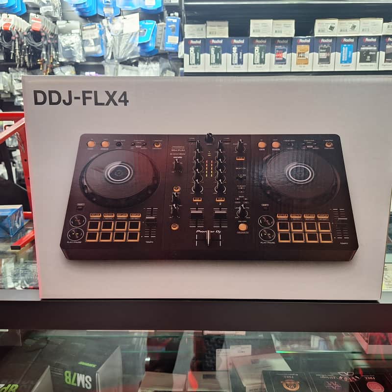 Pioneer DDJ-FLX4 2-Channel DJ Controller 2025 - Graphite image 1
