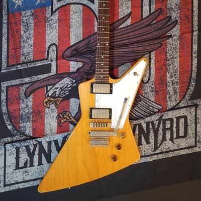 Gibson Allen Collins Korina Explorer, 1 of 38, Murphy Aged, Lynyrd Skynyrd w/OHSC & Case Candy image 1