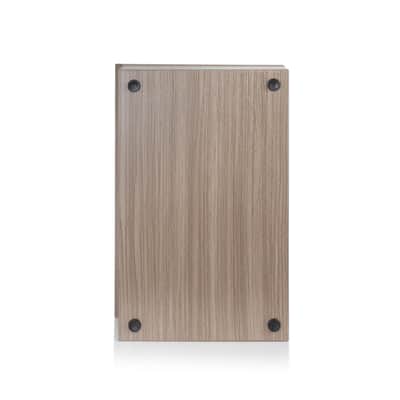 Gator Frameworks Elite Furniture Series 4U Wood Desktop Studio Rack in Driftwood Grey Finish (GFW-ELITERK-4U-GRY) image 4