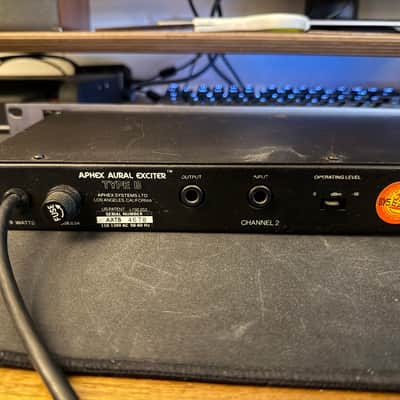 Aphex Aural Exciter Type B 1983 - 1985 - Aluminum image 3