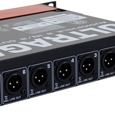 Behringer Ultragain Digital ADA8200 8-Channel Mic Preamp with AD/DA Converter image 6