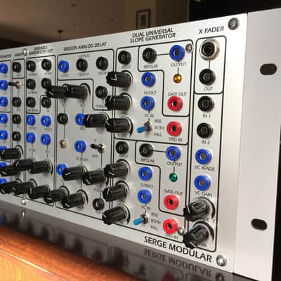 STS Serge Animate Shop Panel w/ PS2A Power Supply, 4.5" Chassis w/ Rack Ears and 13 Patch Cables image 5