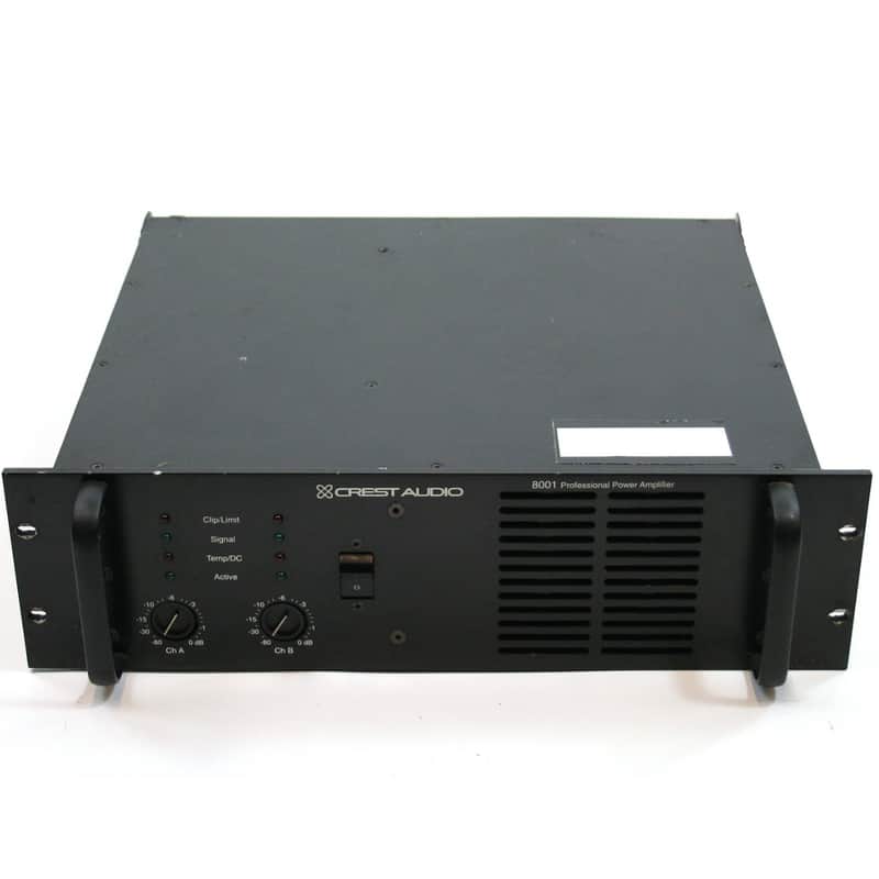 Crest Audio 8001 2800-Watt Power Amplifier image 1