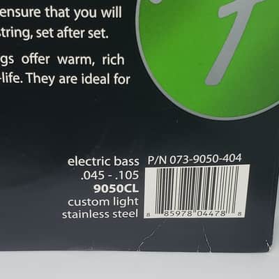 Fender Fender 9050CL Stainless Steel Flatwound Bass Strings - Standard / Long Scale image 4