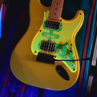 Butter Custom stratocaster style Guitar 2026 - Yellow image 2