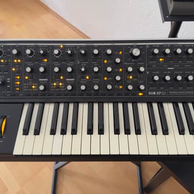 Moog Sub 37 Tribute Edition + Decksaver - Excellent Condition image 2