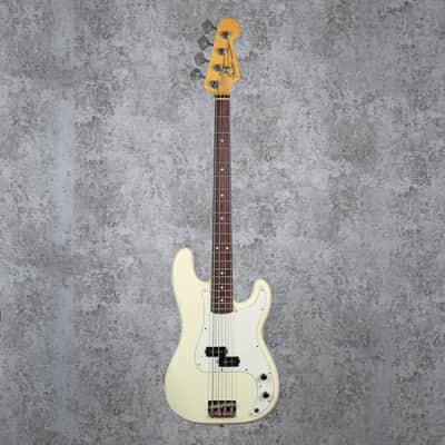 Fender PB-62 Precision Bass Reissue Olympic White MIJ 1985 image 3