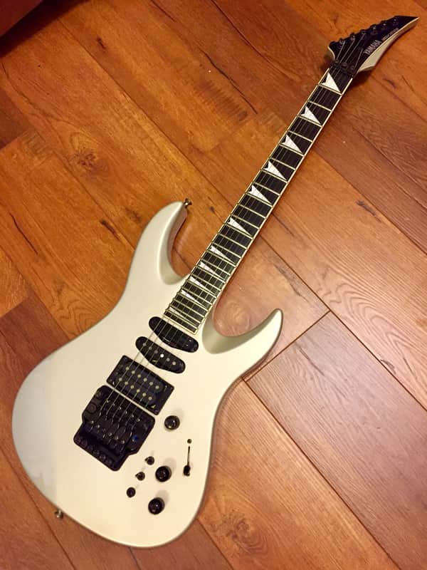 Yamaha RGX 1212S 1987 Pearl Silver | Reverb