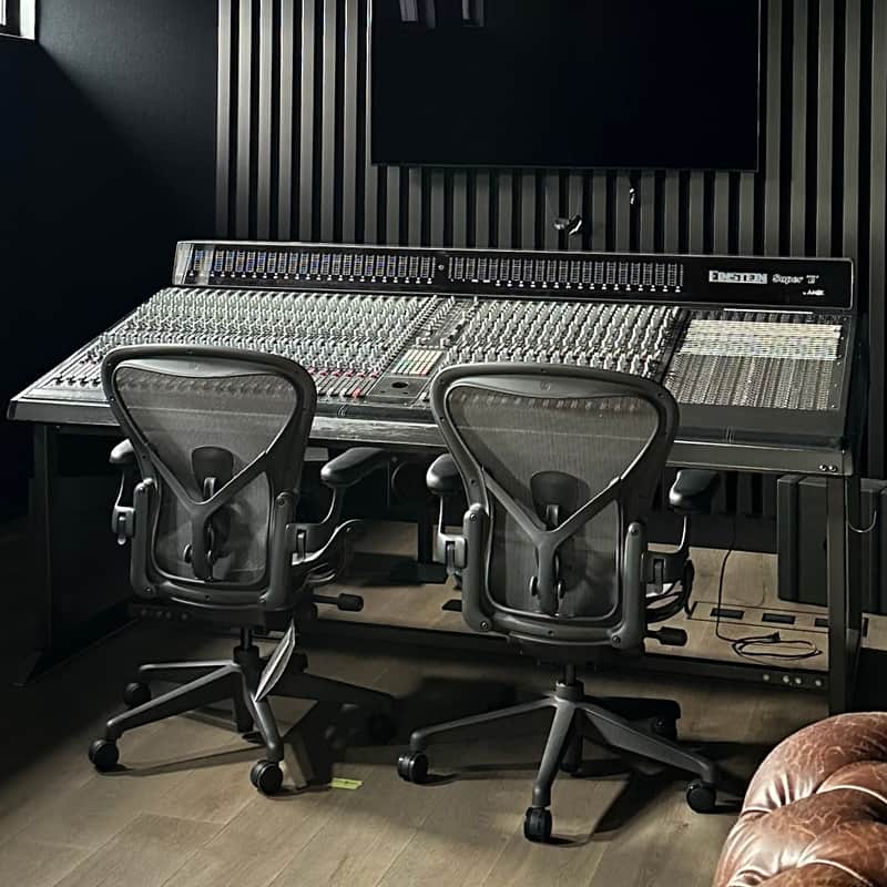AMEK Einstein Super 'E' 1995 - 40/80 Channel Inline Recording Mixing Console image 1