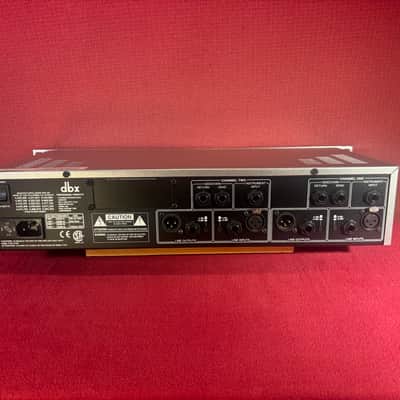 dbx 566 Dual Vacuum Tube Compressor 1990s - Silver image 2