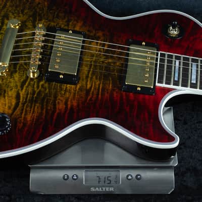 Gibson Custom Les Paul Axcess Custom Figured Top Bengal Burst CS600424 image 6