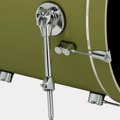 PDP Concept Maple Bop 3-Piece Drum Shell Kit 18/12/14 - Satin Olive - PDCM18BPSO image 5