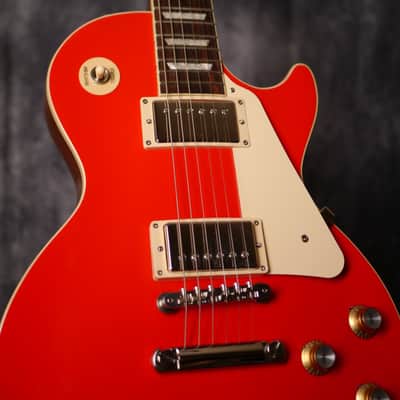 Gibson Les Paul Standard '60s Plain Top 2023 - Cardinal Red image 2
