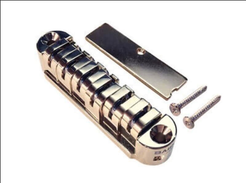 Babicz FCH Tune-O-Matic Style Bridge OEM, Arched Top, Nickel image 1