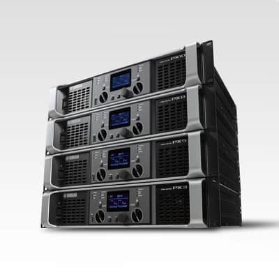 Yamaha PX10 Dual-Channel Power Amplifier 2016 - Present - Black image 2