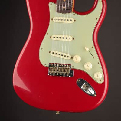 Fender Custom Shop LTD 1964 L-Series Stratocaster Aged Dakota Red/Journeyman image 5