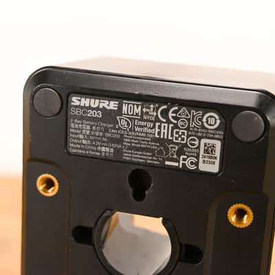 Shure SBC203 Dual-Docking Recharging Station (NO POWER SUPPLY) CG01009 image 8