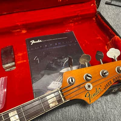 Fender Jazz Bass 1972 - Sunburst Vintage image 13
