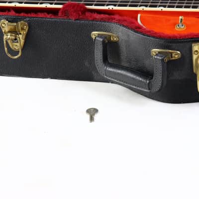 Gretsch G6120-6/12 Chet Atkins Nashville Double Neck Guitar MIJ Made In Japan Orange Rare! c 1997 image 3