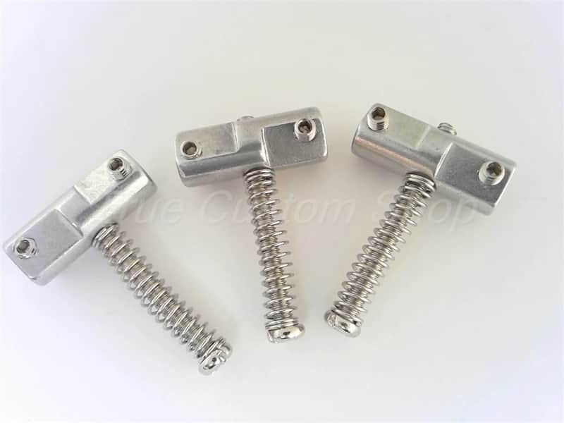 True Custom Shop® Aluminum Compensated Saddles for Fender Telecaster Tele USA 52 & 62 RI image 1