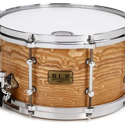Tama LGM137 S.L.P. G-Maple 7 x 13-inch Snare Drum - Satin Tamo Ash image 2