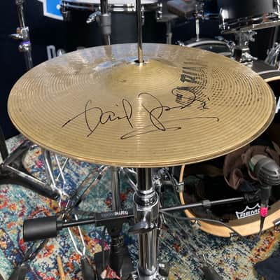David Garibaldi's Tower of Power, Sabian  13" Signature Series, David Garibaldi Jam Master Hi-Hat Cymbals (Pair) SIGNED! image 3
