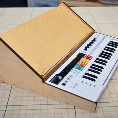 ImpossibleShape Keystep Pro Rack - wooden stand for Arturia Keystep Pro, synthesizers & effects 2020 image 4