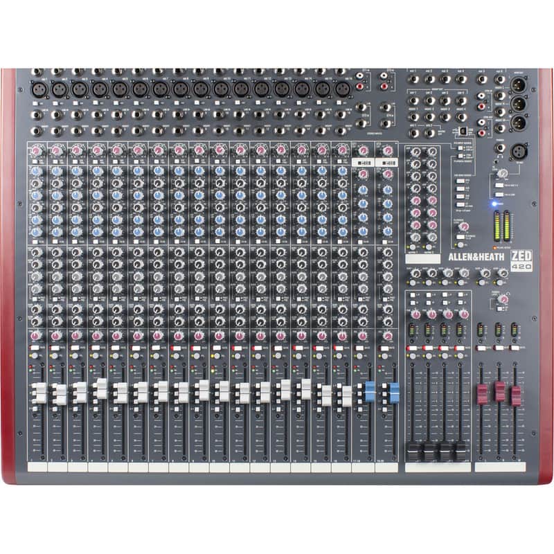 Allen & Heath ZED-420 20-Channel 4-Bus Analog Live Console image 1