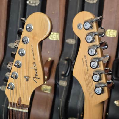 Fender American Deluxe Series Stratocaster 60th Anniversary  2006 - Amber ☆VIDEO☆ image 3