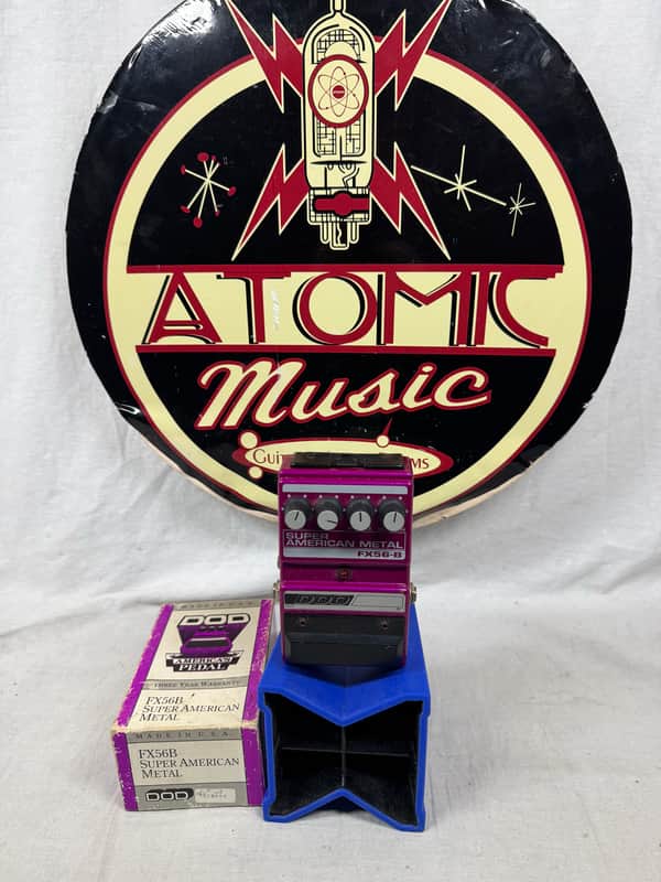 DOD FX56B fx56 b Super American Metal Distortion Pedal with Box image 1