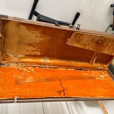 Fender Telecaster / Stratocaster case 1959 1960 1961 1962 - Tan image 16