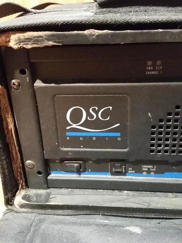QSC USA 1300 Power Amp | Reverb
